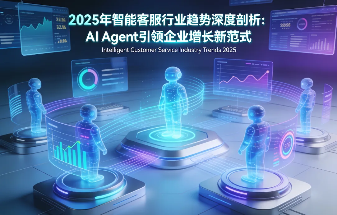 智能客服行业趋势深度剖析：AI Agent引领企业增长新范式