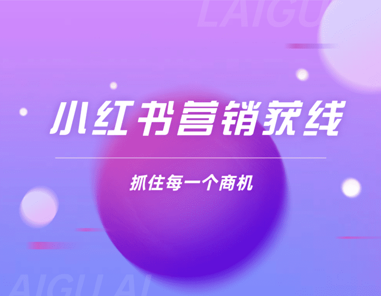 小红书营销获线全攻略：从内容种草到高效转化，轻松抓住每一个商机