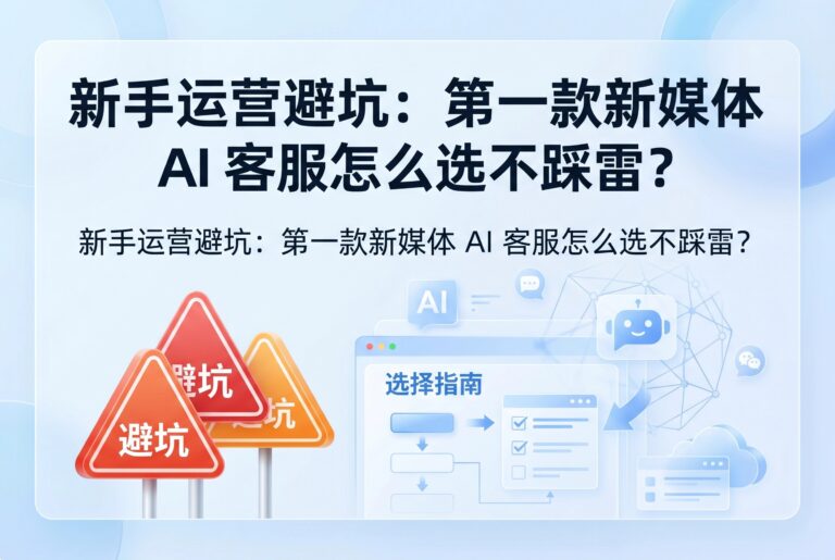 新手运营避坑:选AI客服的3个核心标准