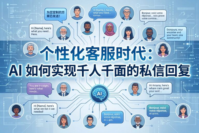 2026年AI私信客服3大趋势：千人千面回复玩法