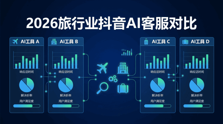 2026旅游行业抖音AI客服横评:4款主流工具私信转化能力深度实测